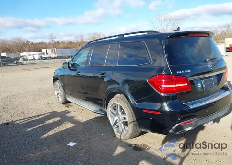 2018 Mercedes-Benz Gls 550 4Matic z USA, uszkodzony, nr VIN 4JGDF7DE8JB095066